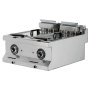 Thumbnail Friteuza electrica profesional, inox, cu 2 cuve, 2*10 lt - 0