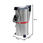 Thumbnail Masina de curatat cartofi 10 kg - motor trifazic - 2