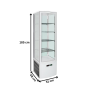 Thumbnail Vitrina frigorifica, profesionala, 1 usa din sticla, 280 lt, 51*48*185 cm - 1