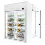 Thumbnail Camera frigorifica cu vitrina FRENOX cu 2 usi din sticla 3,5 m3 - 0