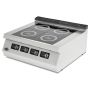 Thumbnail Masina de gatit electrica, inox, cu 4 plite cu inductie PLUS, 80*90*30 cm - 0