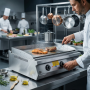 Thumbnail Grill electric profesional, inox, cu suprafata neteda PLUS, 120*73*30 cm - 2