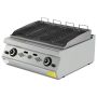 Thumbnail Grill pe gaz profesional, inox, cu steamer PLUS, 80*73*30 cm - 0