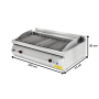 Thumbnail Grill electric profesional, inox, cu steamer PLUS, 120*73*30 cm - 2