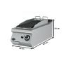 Thumbnail Grill pe gaz profesional, inox, cu roca vulcanica PLUS, 40*90*30 cm - 1
