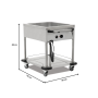 Thumbnail Carucior tip bain marie 2 cuve GN 1/1 - 1