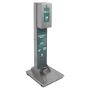 Thumbnail Statie de dezinfectare, inox, cu actionare la pedala, 20*16*112 cm - 0