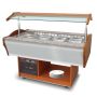 Thumbnail Salad bar, inox, 6*1/1 GN, racire ventilata, 220*90*85/131 cm - 0