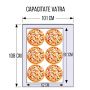 Thumbnail Cuptor profesional pizza electric FULL STONE 6+6 pizza / 30 cm - 4