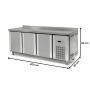 Thumbnail Masa rece congelare, profesionala, inox, 3 usi, 200*60*85 cm - 3