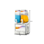 Thumbnail Aparat granita, sorbet, inghetata soft, iaurt, creme 2 bazine 12 lt cu mixer - 3