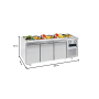 Thumbnail Salad bar FRENOX, inox, 5*1/1 GN, 187*70*85 cm - 2