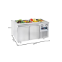 Thumbnail Salad bar FRENOX, inox, 4*1/1 GN, 140*70*85 cm - 4