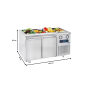Thumbnail Salad bar FRENOX, inox, 4*1/1 GN, 140*70*85 cm - 2