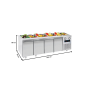 Thumbnail Salad bar FRENOX, inox, 6*1/1 GN, 233*70*85 cm - 4