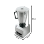 Thumbnail Blender SIRMAN cu variator de viteza si pahar de inox 5 lt - 2