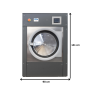 Thumbnail Masina de spalat capacitate 26 kg si viteza joasa de centrifugare, Factor G 202, incalzire aburi - 2