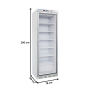 Thumbnail Dulap congelator vertical, cu 1 usa din sticla, 350 lt - 2