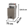 Thumbnail Masina Automata Feliat Paine Slim (48 cm), 250 paini/h, Senzor, 75*48*114,5 cm - 1