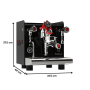 Thumbnail Espressor FIAMMA, manual, 1.85 kW, inox, 33.7*44*37.5 cm - 9