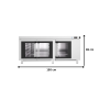 Thumbnail Dospitor FM cu 10 tavi si panou electromecanic - 1