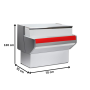 Thumbnail Terminal masa pentru casa de marcat 0,7 m - 2