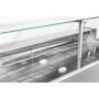 Thumbnail Vitrina frigorifica orizontala, carne, mezeluri, lactate, geam drept, ventilata 300 cm - 5