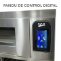 Thumbnail Cuptor profesional 1 vatra, brutarie / patiserie, cu suport, afisaj LCD, inox, 6 tavi,  165*145*44 cm - 3