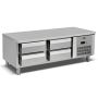 Thumbnail Masa congelare undercounter, profesionala, inox, 4 sertare GN 2/3, 160*60*55 cm - 0