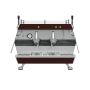 Thumbnail Espressor automat Cappuccino cu 2 grupuri, INOX, 11 L, 4.5 kW - 6