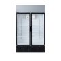 Thumbnail Vitrina frigorifica verticala cu 2 usi din sticla, 620 L, Iluminare interioara LED, +2°C / +8°C - 1