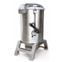 Thumbnail Masina electrica profesionala din otel inoxidabil pentru curatat cartofi, capacitate 10 - 15 kg - 3