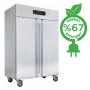 Thumbnail Dulap congelator vertical cu roti, inox, FRENOX cu 2 usi, Eficienta Energetica, 1400 lt - 0