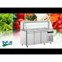 Thumbnail Salad bar 20 GN 1/4 cu 3 usi si geam panoramic, 421 lt. - 10