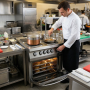 Thumbnail Masina de gatit electrica OZTI, inox, cu 4 plite si cuptor, 80*90*85 cm - 3