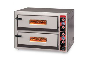 Cuptor profesional pizza electric 4+4 pizza / 30 cm