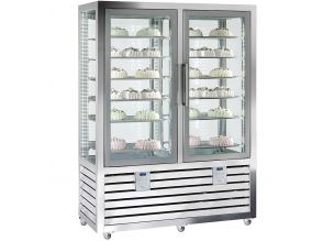 Vitrina congelare  verticala pentru cofetarie gelaterie 1082 lt