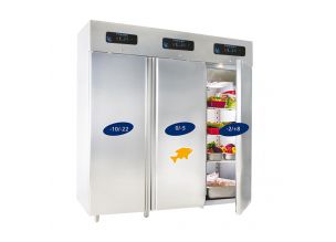 Dulap frigorific/congelator vertical FRENOX cu 3 usi