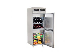 Dulap frigorific/congelator vertical FRENOX dublu compartimentat