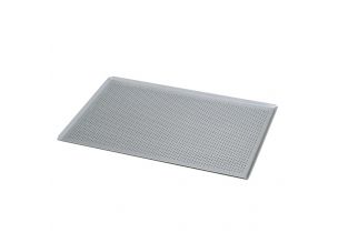 Tava perforata din aluminiu pentru patiserie 60*40 cm, grosime 1,5 mm