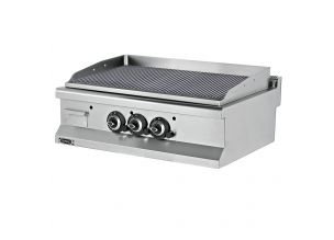 Grill electric triplu striat