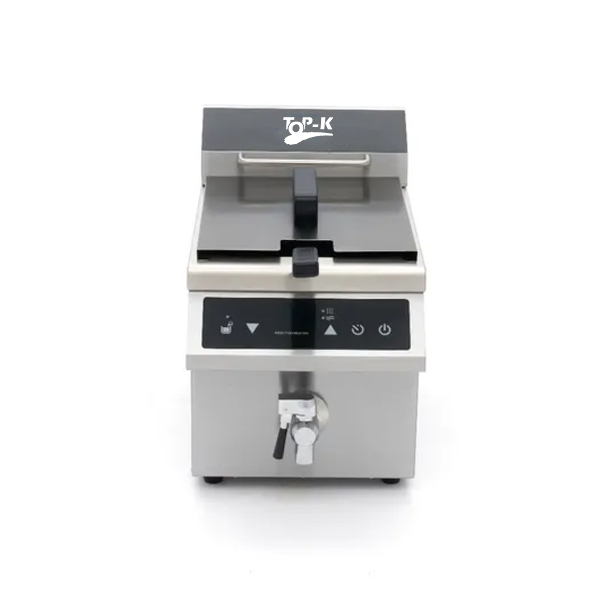 Friteuza cu inductie electrica, capacitate 8 litri, panou de control digital